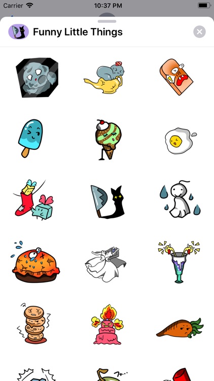 Funny Little Things Stickers