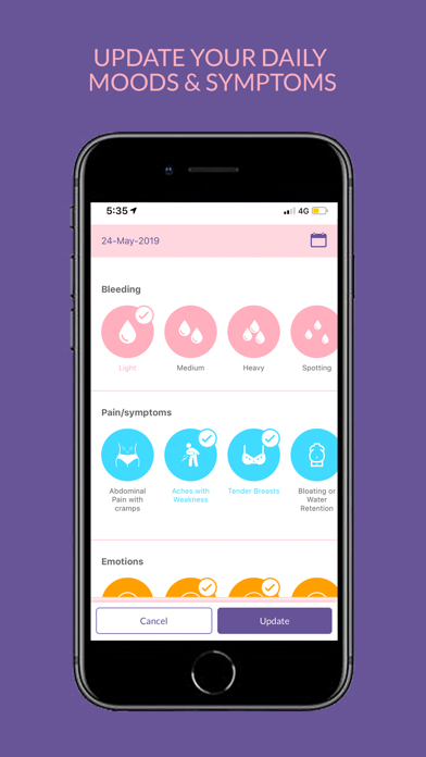 Nyra - Period, Fertility App screenshot 3