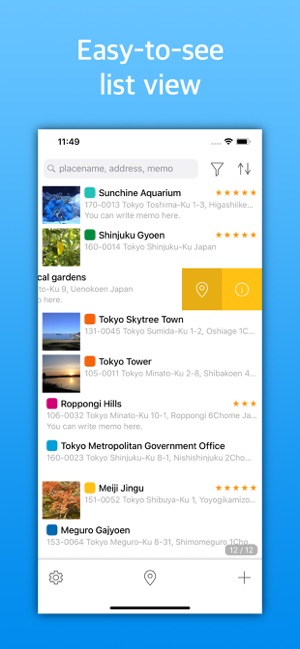 SpotNote - Location Memo Map(圖2)-速報App