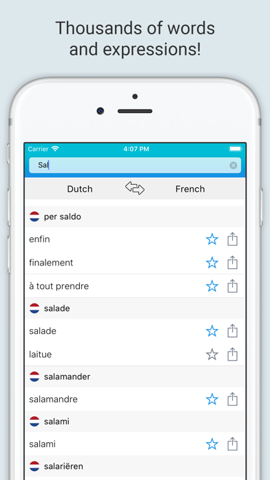 Français Néerlandais Lexique screenshot 3