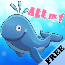 Activities of Marine Animals Toddler Preschool - Educational Fish Games for Kids Free