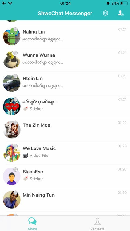 ShweChat Messenger screenshot-4