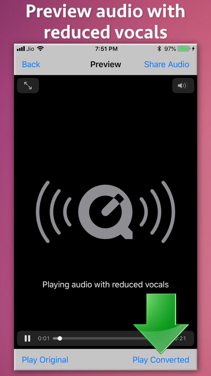 Music Vocals Reducer