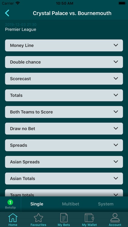 22Bet - Online sports betting screenshot-5