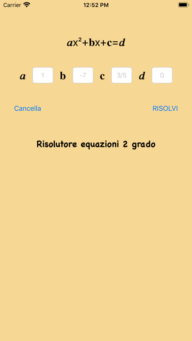 Equazioni 2 gradoのおすすめ画像1