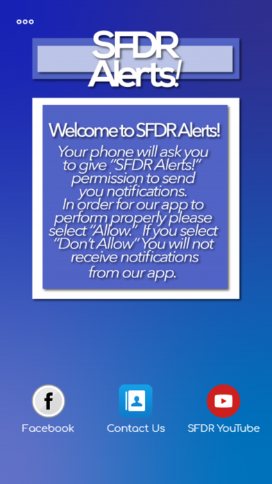 How to cancel & delete SFDR Alerts from iphone & ipad 1