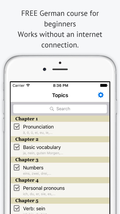 How to cancel & delete German Course for Beginners from iphone & ipad 1