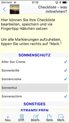 Game screenshot Norderney App für den Urlaub apk