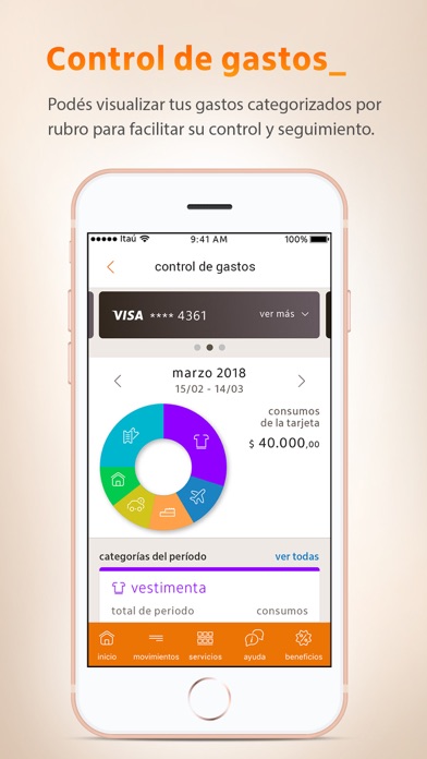 Itaú Tarjetas Uruguay screenshot 3