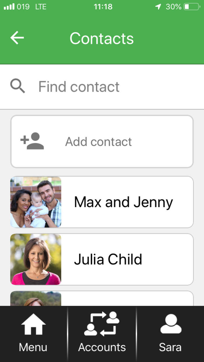 Uniper for caregivers