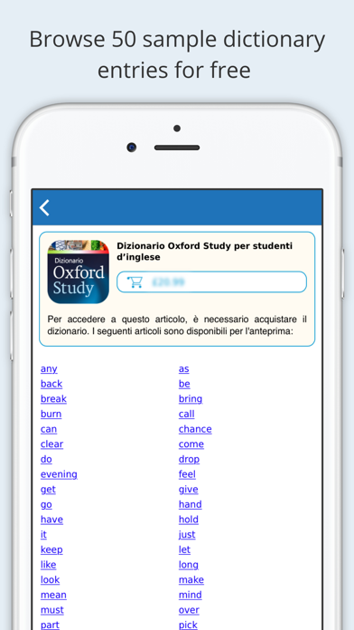 How to cancel & delete Dizionario Oxford Study from iphone & ipad 1