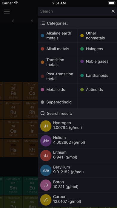 Periodic table: Chemistry 2019 screenshot 2