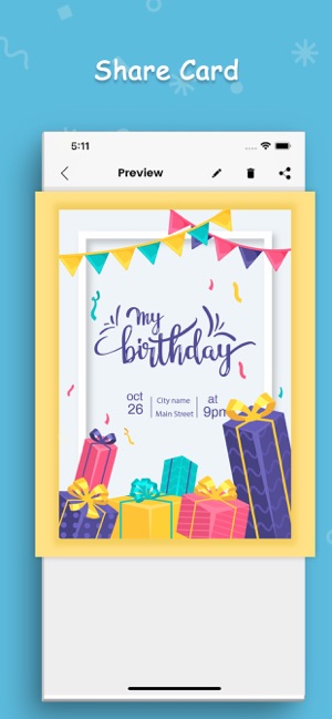 Birthday Card Maker(圖6)-速報App