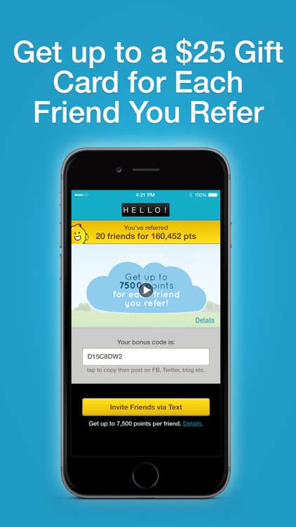 CheckPoints #1 Rewards App