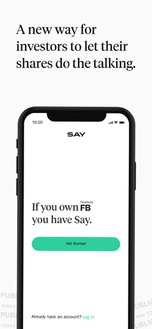 Say - You Invest, Now Be Heard(圖1)-速報App