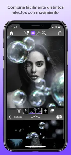 Screenshot 3 Werble: el animador de fotos iphone