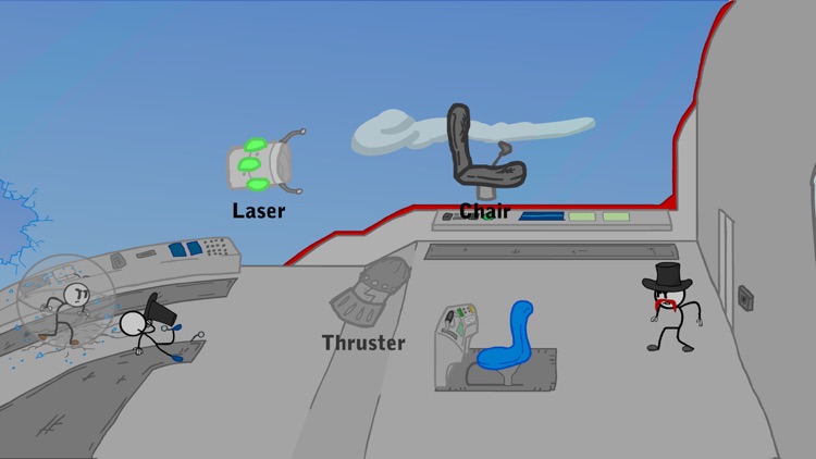 Airship Invader:Stickman Game screenshot-3