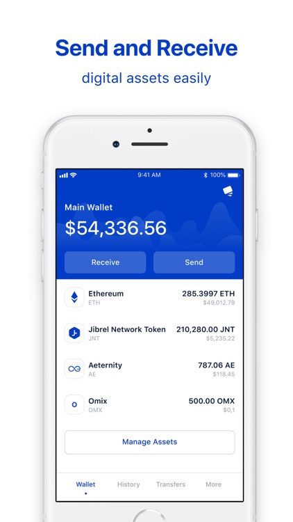 Jibrel Wallet for Crypto & ETH