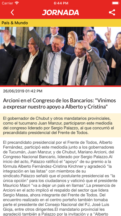 Diario Jornada screenshot 3