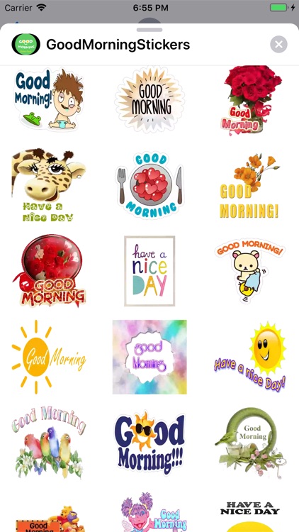 Good Morning Stickers & Emojis