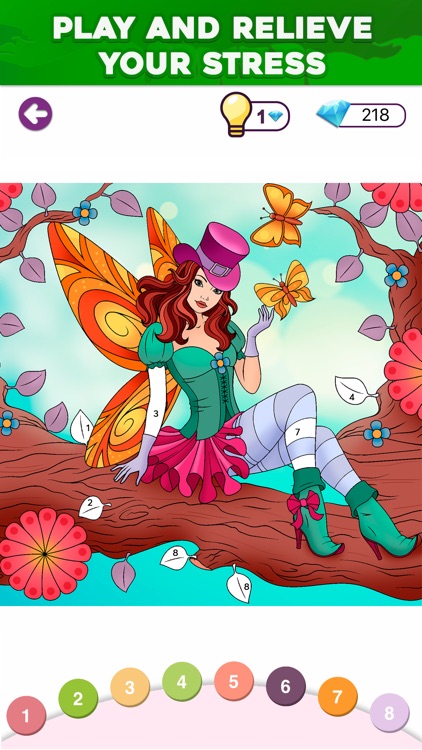 Color by number for Adults & K screenshot-6