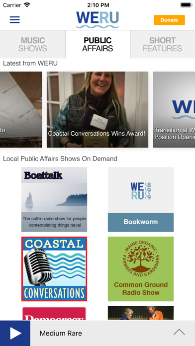 WERU Community Radio App screenshot 3