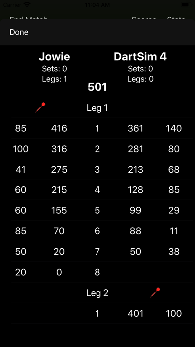 DartCohol Dart Scoreboard Lite screenshot 3