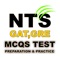 Check your GRE, NTS GAT Test Preparation