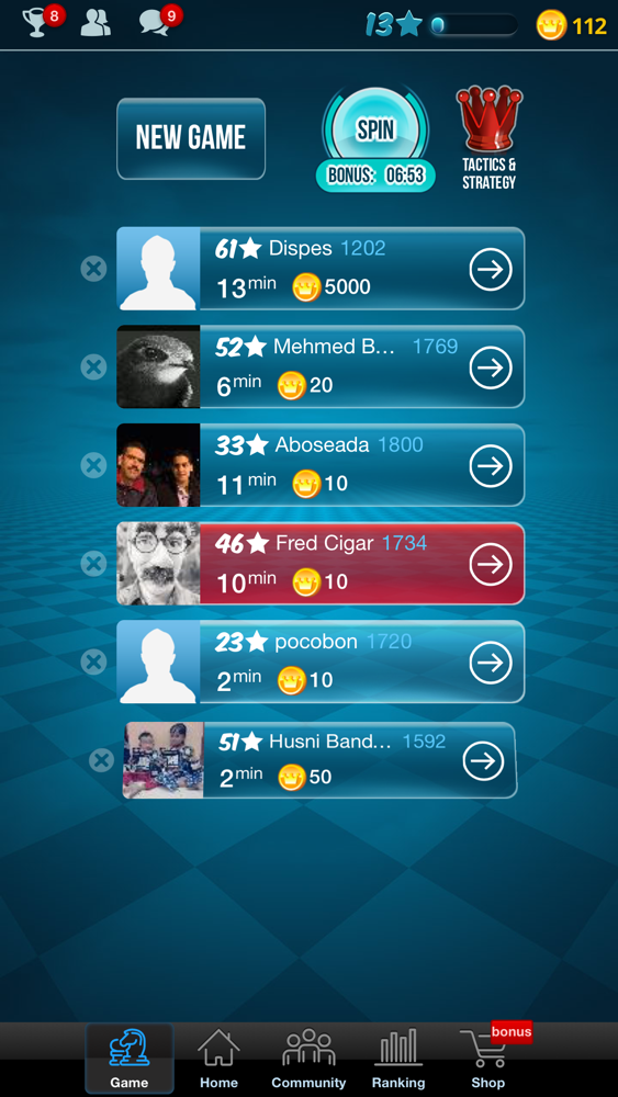 Real chess online play