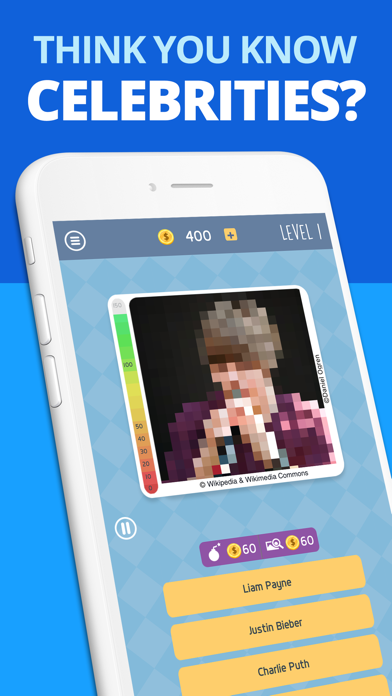 How to cancel & delete Celebrity Guess: Icon Pop Quiz from iphone & ipad 1