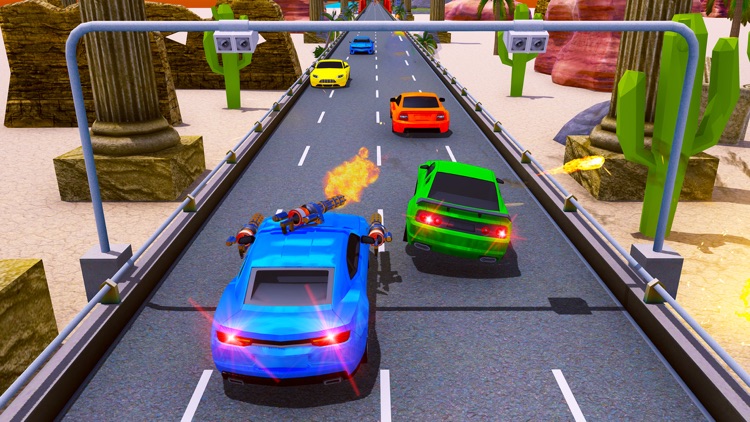 Car Shooting Game:Battle Crash screenshot-3