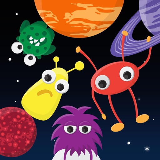 Toddler Space Adventure Puzzle iOS App