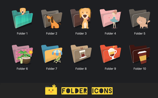 ‎Folder Icons Screenshot