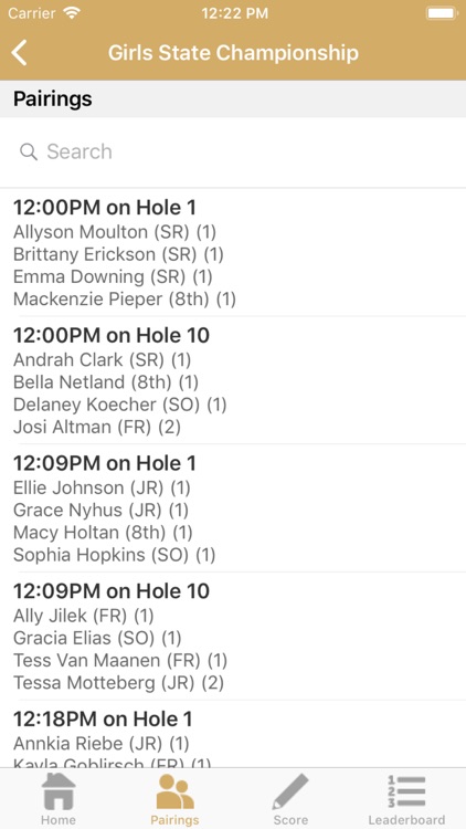 PIAA Golf