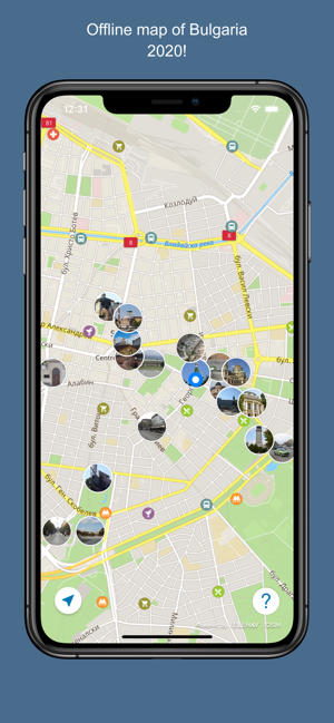 Bulgaria 2020 — offline map(圖1)-速報App