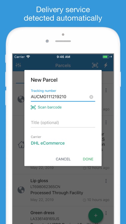 Parcels - Track Your Packages