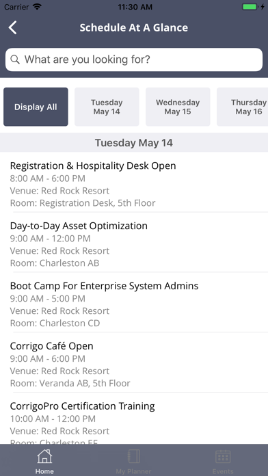 How to cancel & delete CONNECT The Corrigo Conference from iphone & ipad 3