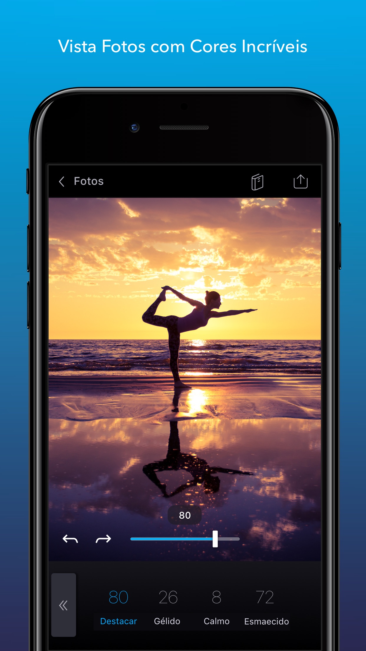 Screenshot do app Enlight Quickshot