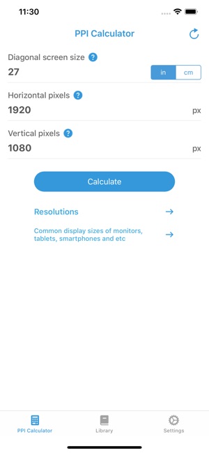 PPI Calc - DPI Calculator