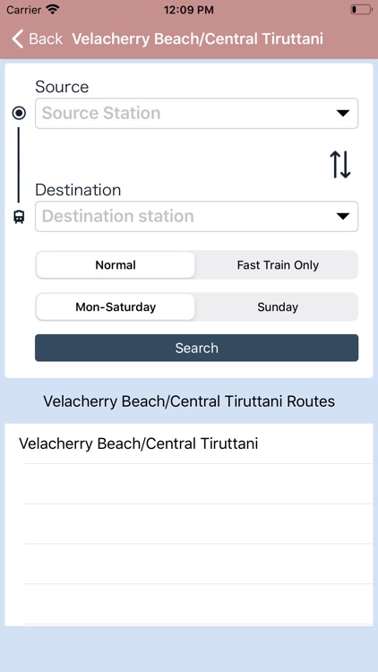 Chennai Local Timetable screenshot-5