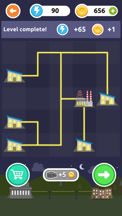 Power Lines - Logic Puzzles screenshot 2