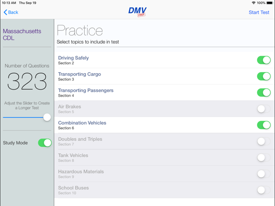 Massachusetts CDL Test Prep screenshot 2