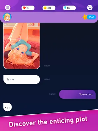 Captura de Pantalla 2 Passion Story: dating puzzle iphone