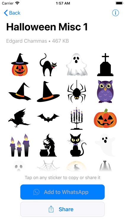 Halloween Sticker Art screenshot-5