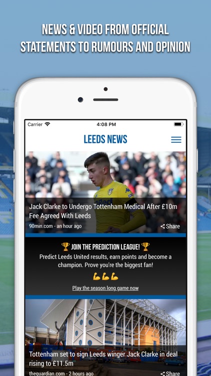 Leeds News - Fan App