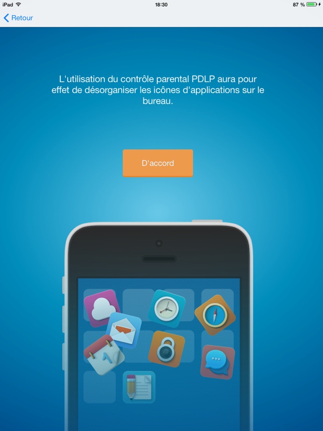 Pdlp Controle Parental Dans L App Store