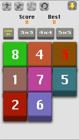 Game screenshot Number Slide-15 Fifteen puzzle apk