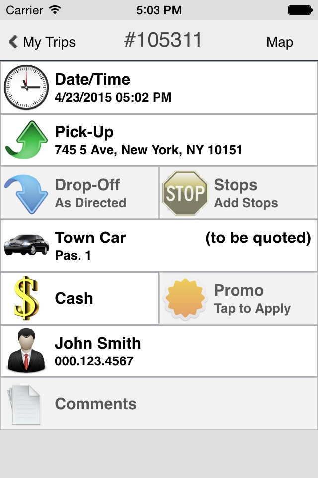 Fast City Car & Limo Service screenshot 4