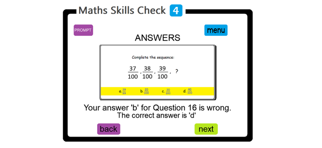 PAM Maths Skills Check 4(圖7)-速報App