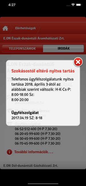 EON Ügyfélszolgálat(圖4)-速報App